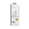 Cabo para telemóvel Nedis CCTB39300AL30 alumínio 3 m USB A Lightning