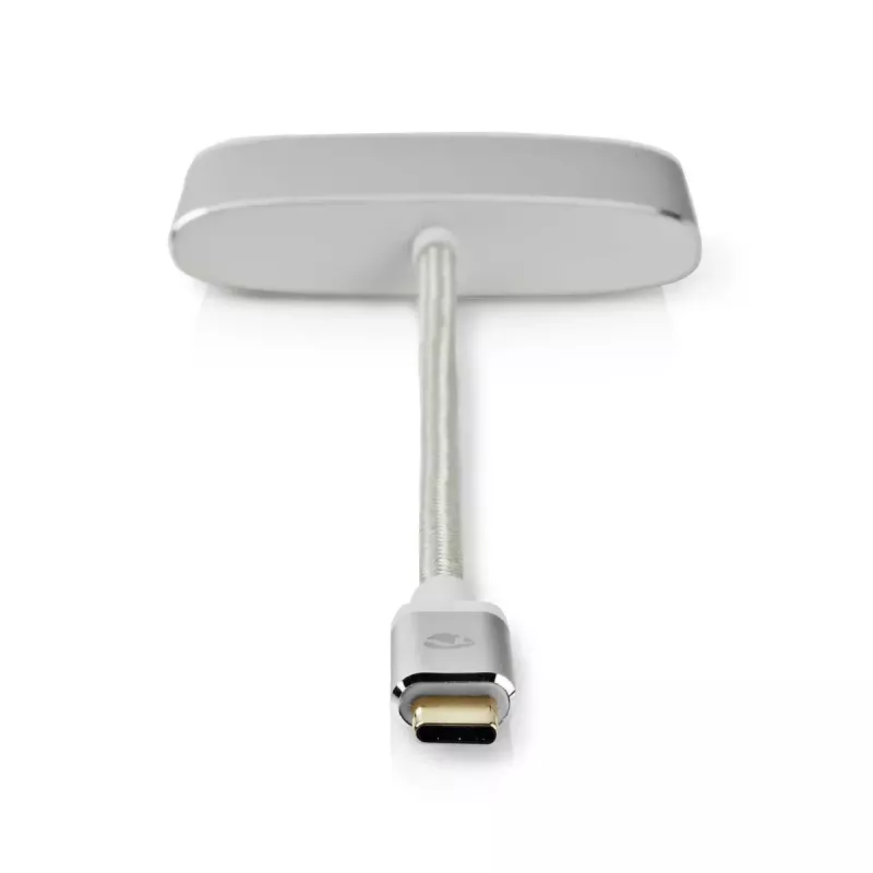 Dock para portátil Nedis CCTB64760AL02 alumínio cabo de 0,2 m 5 Mbit/s