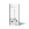 Dock para portátil Nedis CCTB64760AL02 alumínio cabo de 0,2 m 5 Mbit/s
