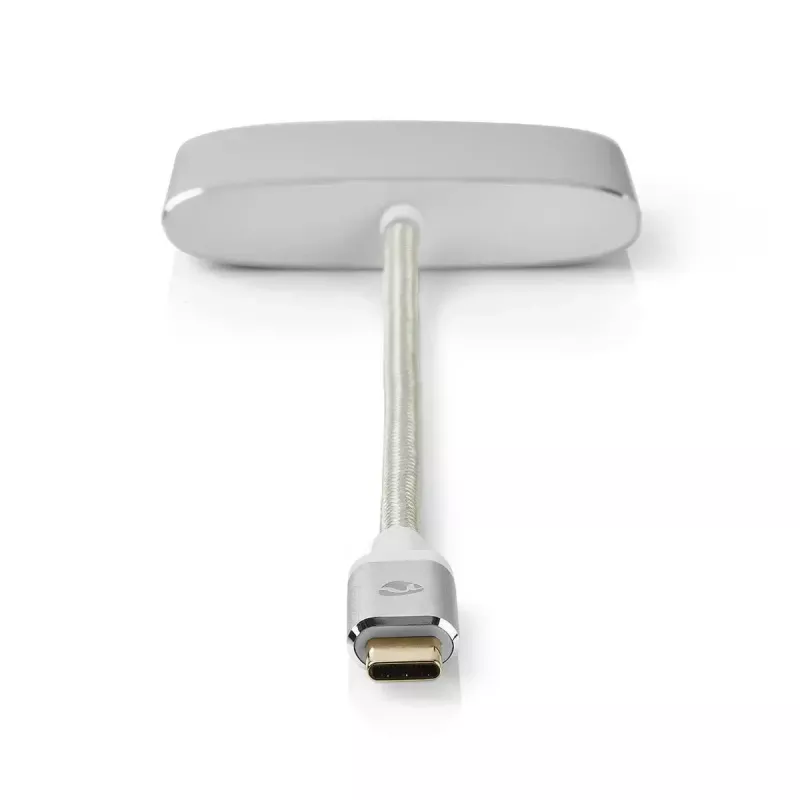 Dock para portátil Nedis CCTB64765AL02 prateado 5 Gbit/s