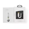 Cabo de áudio Nedis CCTB65950AL008 3,5 mm fêmea para USB macho 0,08 m alumínio