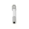 Cabo de áudio Nedis CCTB65950AL008 3,5 mm fêmea para USB macho 0,08 m alumínio