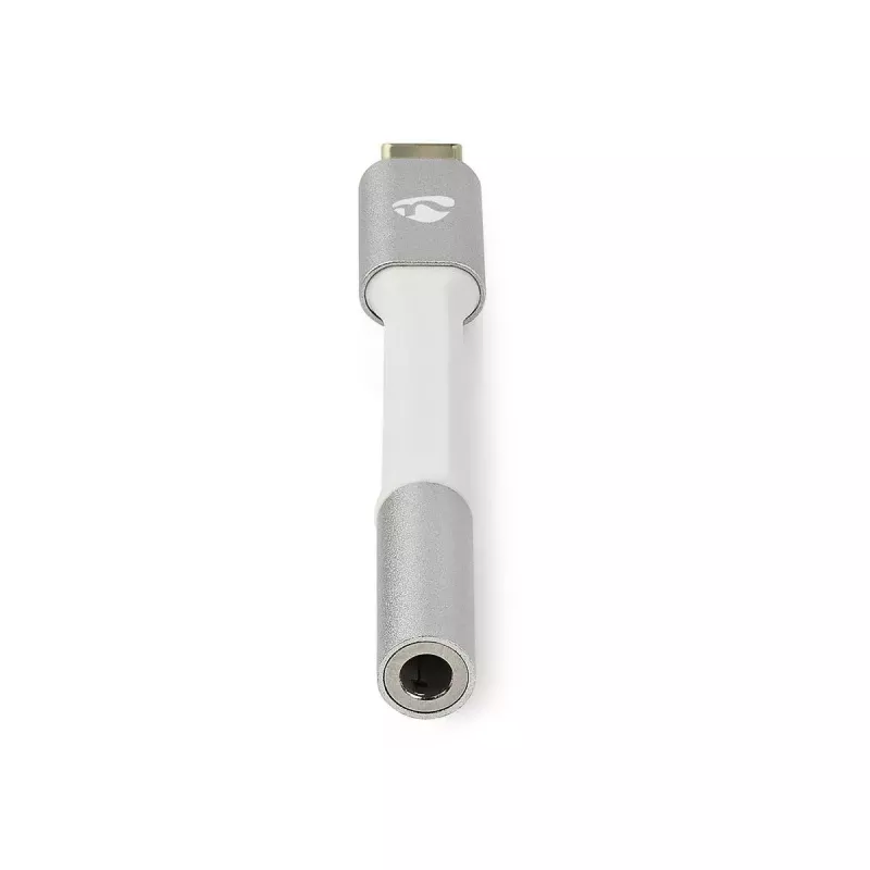 Cabo de áudio Nedis CCTB65950AL008 3,5 mm fêmea para USB macho 0,08 m alumínio