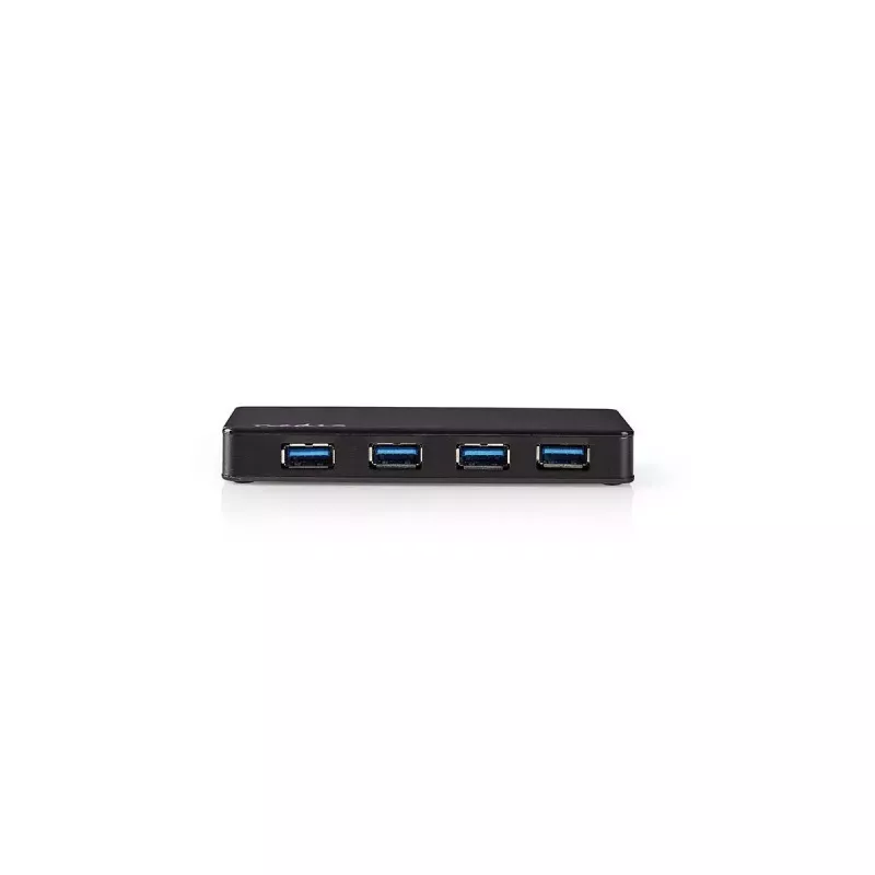 Hub USB Nedis UHUBU3420BK USB 3.2 Gen 1 Micro-B preto