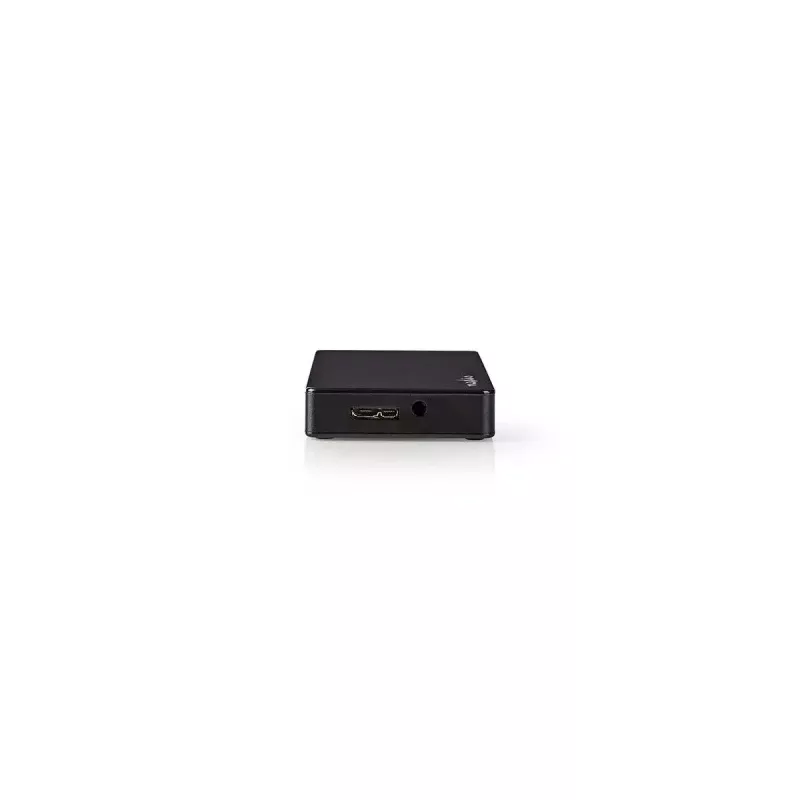 Hub USB Nedis UHUBU3420BK USB 3.2 Gen 1 Micro-B preto