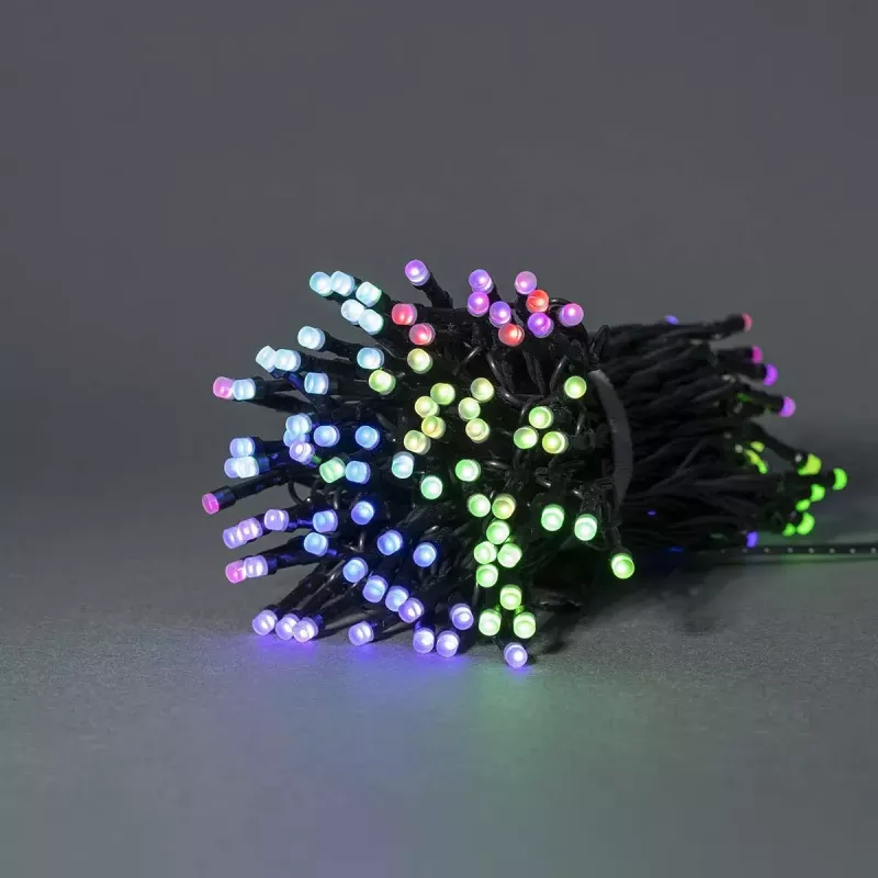 Nedis SmartLife WIFILX01C168 fio de luzes de Natal LED, 168 LED, RGB, Wi-Fi, 20 m
