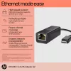Adaptador HP USB-C para RJ45 G2, com fios, USB Type-C, preto, China, casa, Windows 10, Windows 11