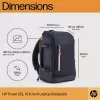 Mochila para portátil HP Travel 25 litros 15.6 azul tamanho máximo de ecrã 39,6 cm peso 860 g