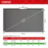 Filtro de privacidade magnético de 2 vias Displex PRIVACY SAFE para portátil/notebook 14'' (16:9)