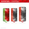 Película protetora de ecrã Displex + capa para Samsung Galaxy S22/S23, moldura de montagem Eco, resistente a riscos