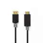 Adaptador de cabo de vídeo Nedis CCBW37100AT10 1m DisplayPort para HDMI preto