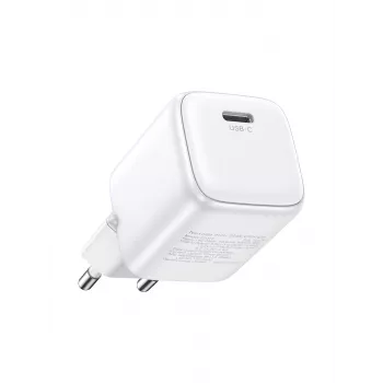 Carregador de interior Ugreen 15324 Universal branco AC 1 porta USB Type-C