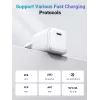 Carregador de interior Ugreen 15324 Universal branco AC 1 porta USB Type-C