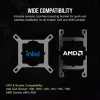 Kit de refrigeração líquida Corsair H100I