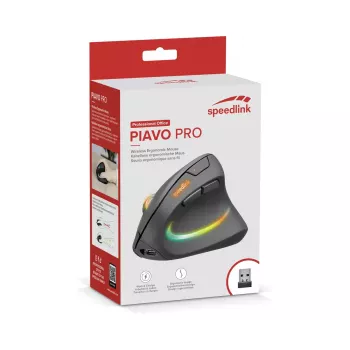 Rato SPEEDLINK SL-630026-BK RF sem fios ótico