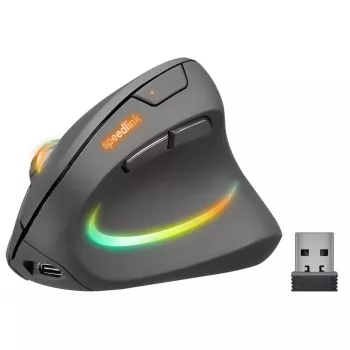 Rato SPEEDLINK SL-630026-BK RF sem fios ótico
