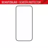 Displex Full Cover Screen Protector (10H) para Apple iPhone 15 Plus/15 Pro Max, moldura de montagem Eco, cobertura total