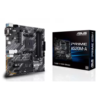Placa-mãe ASUS PRIME A520M-A II/CSM AMD A520 Socket AM4 micro ATX