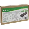 Fonte de alimentação multiporta InLine, carregador, 6x USB-C, PD 3.0, GaN, preto