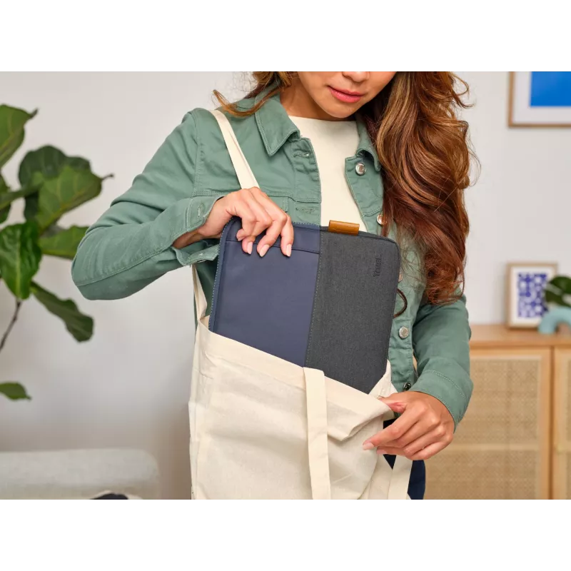 Capa sleeve Trust Lisboa 33,8 cm 13,3 polegadas azul