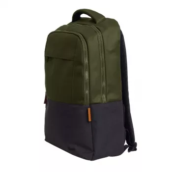 Mochila Trust Lisboa 40,6 cm 16 polegadas verde 3 compartimentos