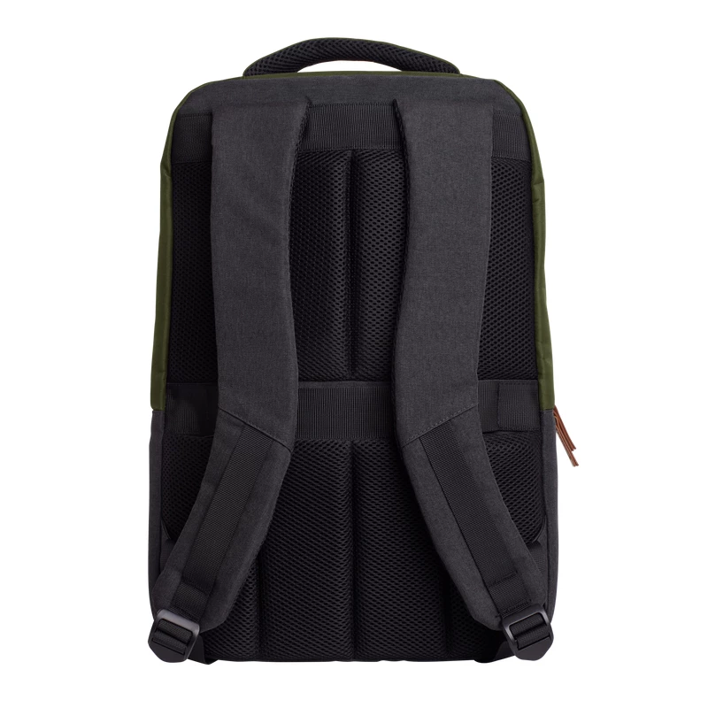 Mochila Trust Lisboa 40,6 cm 16 polegadas verde 3 compartimentos