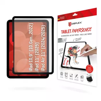 Película Displex TABLET PAPERSENSE para iPad 10,9 polegadas (10.ª)/11 polegadas (2025)/Air 11 polegadas (2024/2025), película removível de escrita ou desenho com sensação de papel