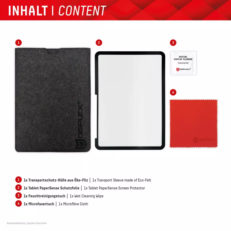 Película Displex TABLET PAPERSENSE para iPad 10,9 polegadas (10.ª)/11 polegadas (2025)/Air 11 polegadas (2024/2025), película removível de escrita ou desenho com sensação de papel
