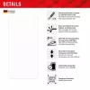 Película de proteção de ecrã Displex + capa para Samsung Galaxy S23 FE, moldura de montagem Eco, resistente a riscos