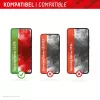 Película de proteção de ecrã Displex + capa para Samsung Galaxy S23 FE, moldura de montagem Eco, resistente a riscos