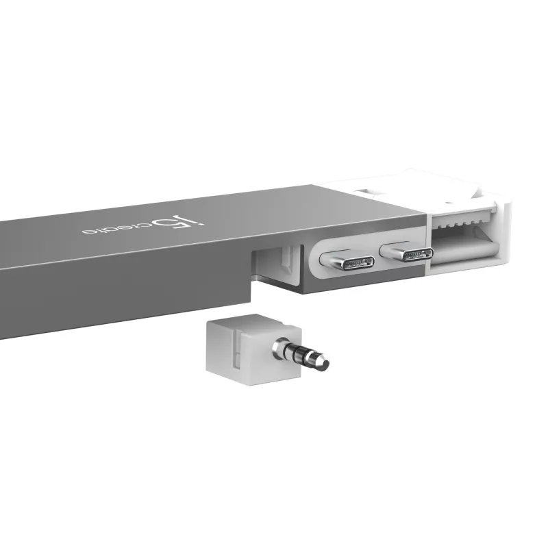 Hub USB j5create JCD395 4K60 Elite Pro com fios USB4 com kit MagSafe