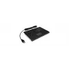 Teclado KeySonic ACK-3410 (DE) Office USB QWERTZ alemão preto