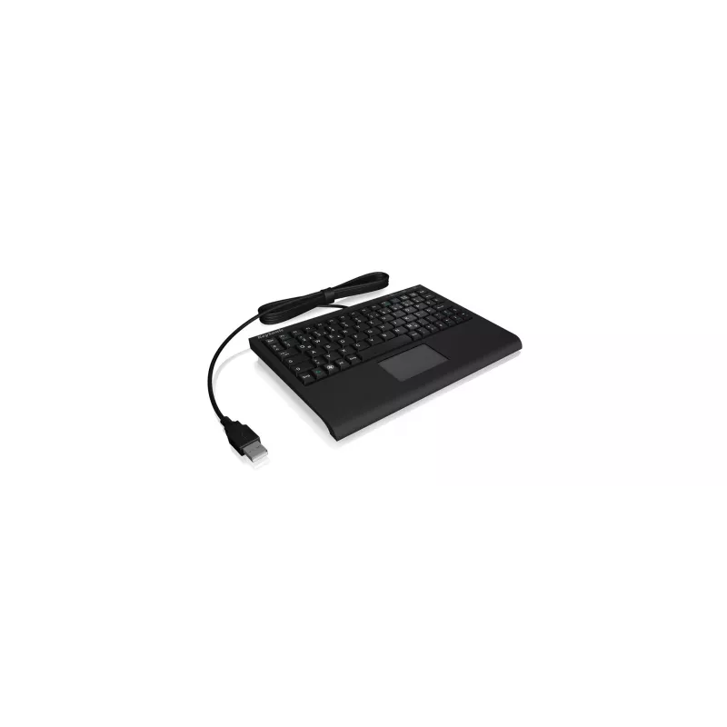 Teclado KeySonic ACK-3410 (DE) Office USB QWERTZ alemão preto
