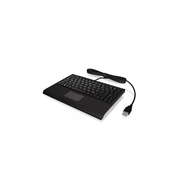 Teclado KeySonic ACK-3410 (DE) Office USB QWERTZ alemão preto