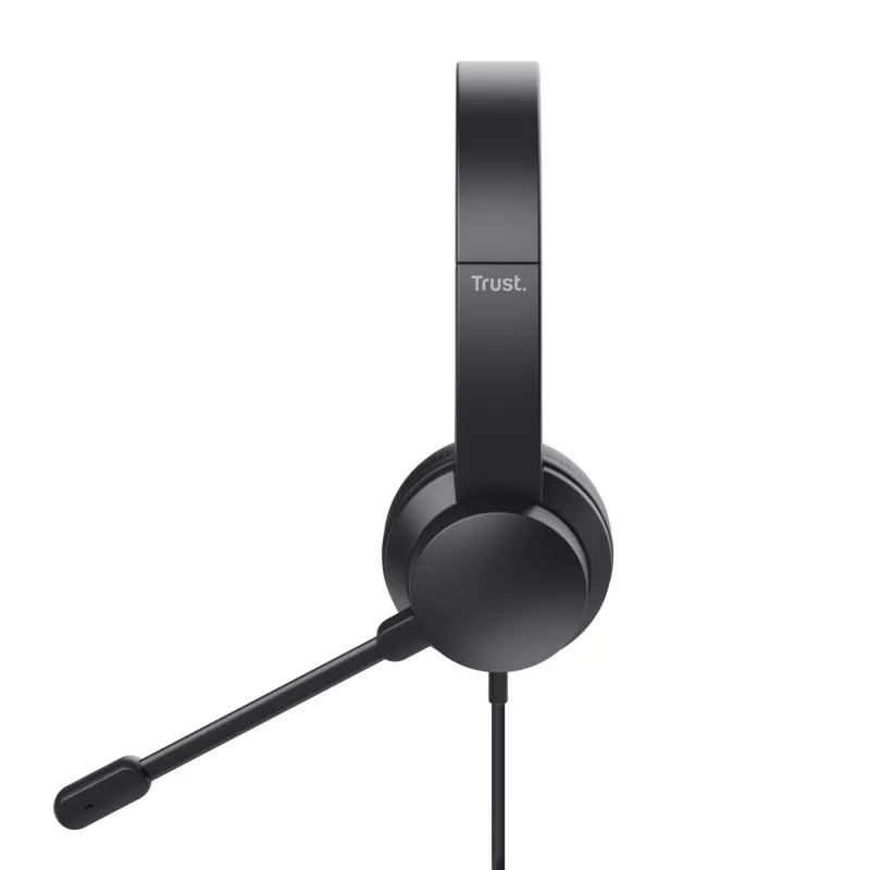Headset Trust Ayda com fios Head-band chamadas/música preto