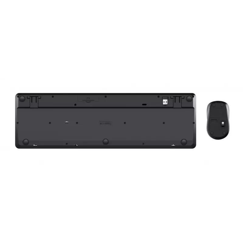 Teclado e rato Trust Ody II incluídos escritório RF sem fios QWERTZ alemão preto