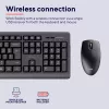 Teclado e rato Trust Primo incluídos Office RF sem fios QWERTZ alemão preto