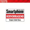 Vidro para tablet Displex (9H) para Samsung Galaxy Tab S6 Lite, moldura de montagem Eco, inquebrável, ultrafino, invisível