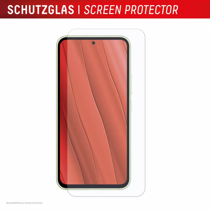Película protetora de ecrã Displex (10H) para Samsung Galaxy A56, moldura de montagem Eco, resistente a riscos
