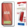 Proteção de ecrã premium Displex (cobertura total, 10H) para Samsung Galaxy A56, moldura de montagem Eco, cobertura total
