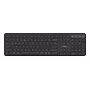 Teclado Trust Vaiya Home/Office RF Wireless + Bluetooth QWERTZ Alemão Preto