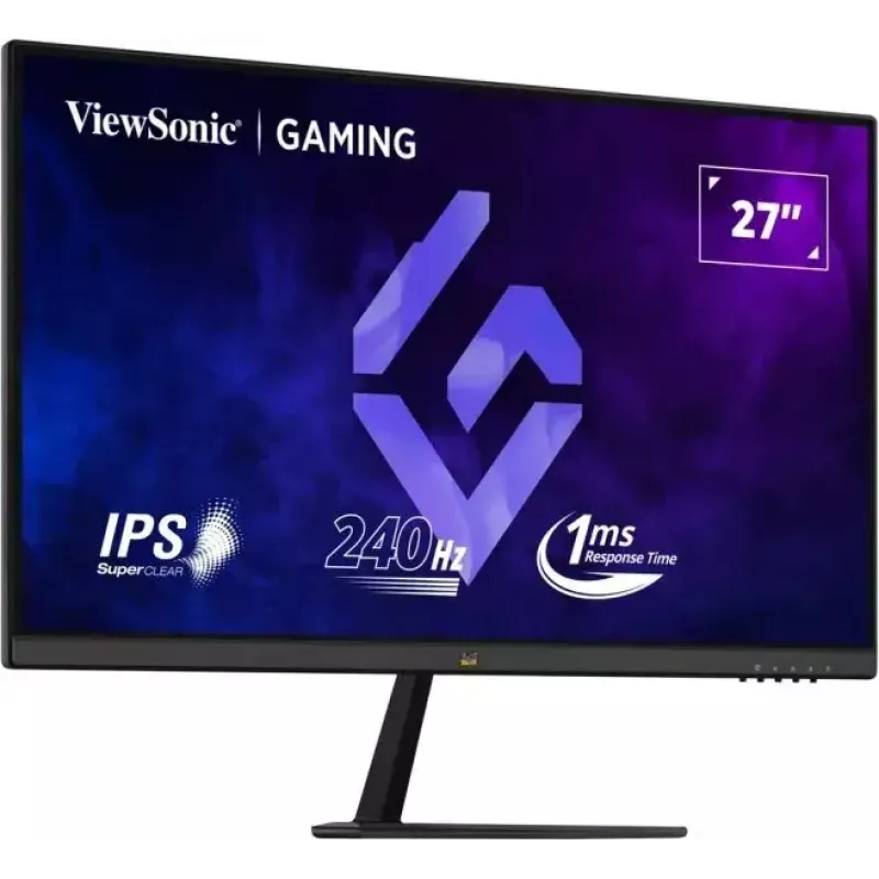 Monitor gaming ViewSonic VX2779A-HD-PRO, 27 polegadas (68,6 cm), Full HD 1920x1080, IPS, 240Hz, 1ms, HDR10, FreeSync, 2x HDMI, DisplayPort, preto