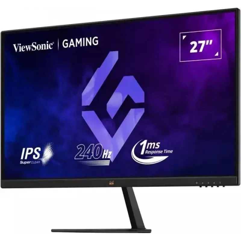 Monitor gaming ViewSonic VX2779A-HD-PRO, 27 polegadas (68,6 cm), Full HD 1920x1080, IPS, 240Hz, 1ms, HDR10, FreeSync, 2x HDMI, DisplayPort, preto