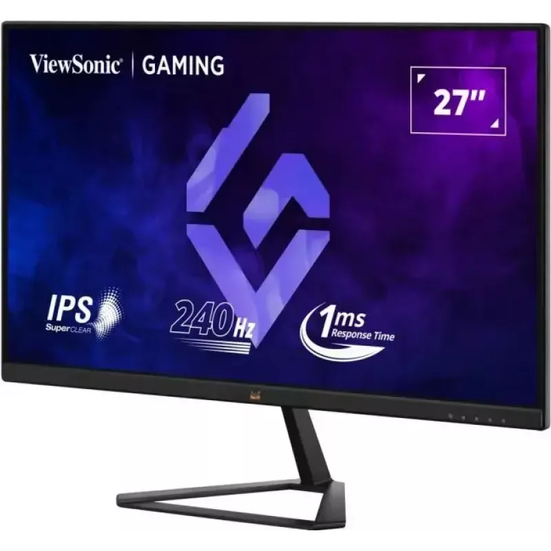 Monitor gaming ViewSonic VX2779A-HD-PRO, 27 polegadas (68,6 cm), Full HD 1920x1080, IPS, 240Hz, 1ms, HDR10, FreeSync, 2x HDMI, DisplayPort, preto