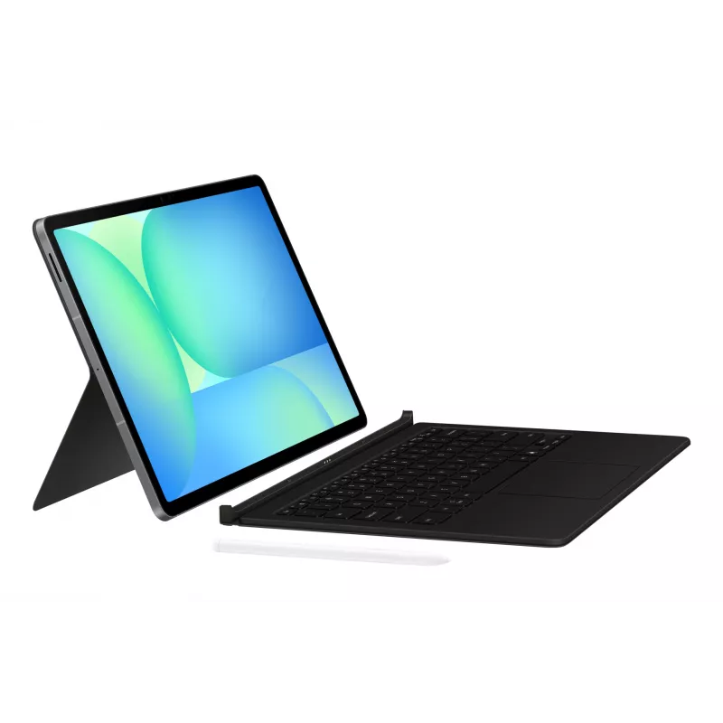 Teclado Samsung EF-DX625 QWERTZ Alemão Pogo Pin Preto