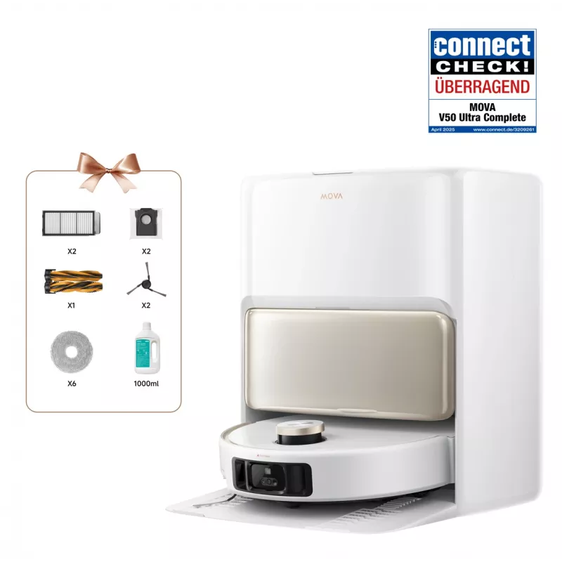 Aspirador robô Dreame Mova V50 Ultra Complete