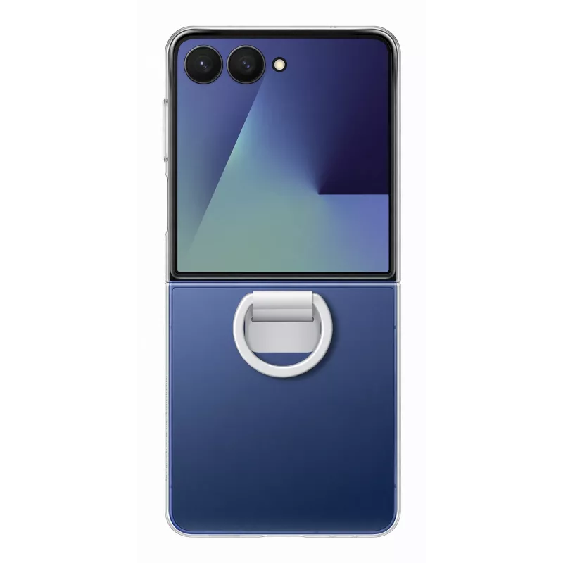 Capa de proteção para Samsung Galaxy Z Flip7 da Samsung — transparente, modelo EF-QF766CTEGWW