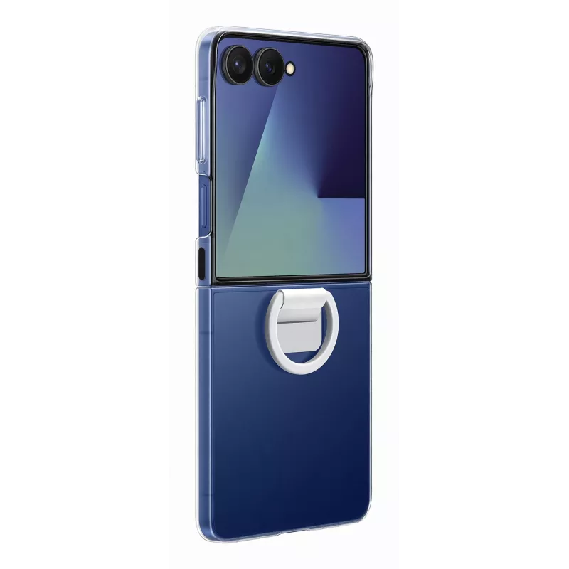 Capa de proteção para Samsung Galaxy Z Flip7 da Samsung — transparente, modelo EF-QF766CTEGWW