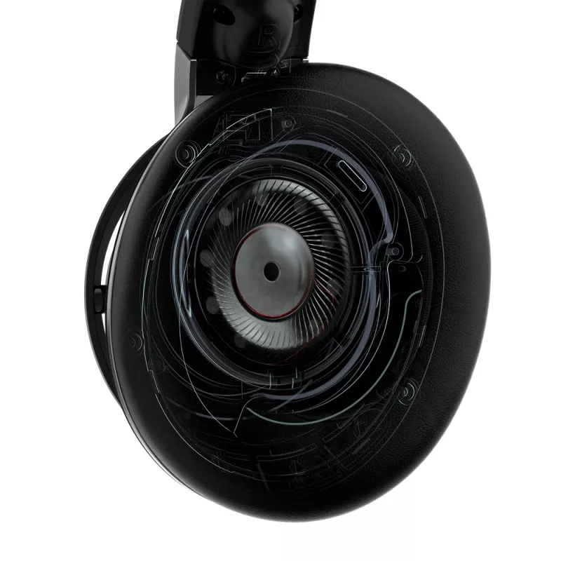 Headset gaming sem fios Turtle Beach Stealth Pro Multiplatform com cancelamento ativo de ruído Bluetooth para PS5, PS4, PC
