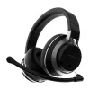 Headset gaming sem fios Turtle Beach Stealth Pro Multiplatform com cancelamento ativo de ruído Bluetooth para PS5, PS4, PC